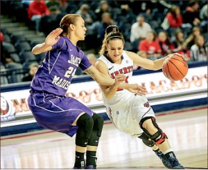 Confident — Emily Frazier has maintained a positive attitude despite injuries. Photo credit: Ruth Bibby