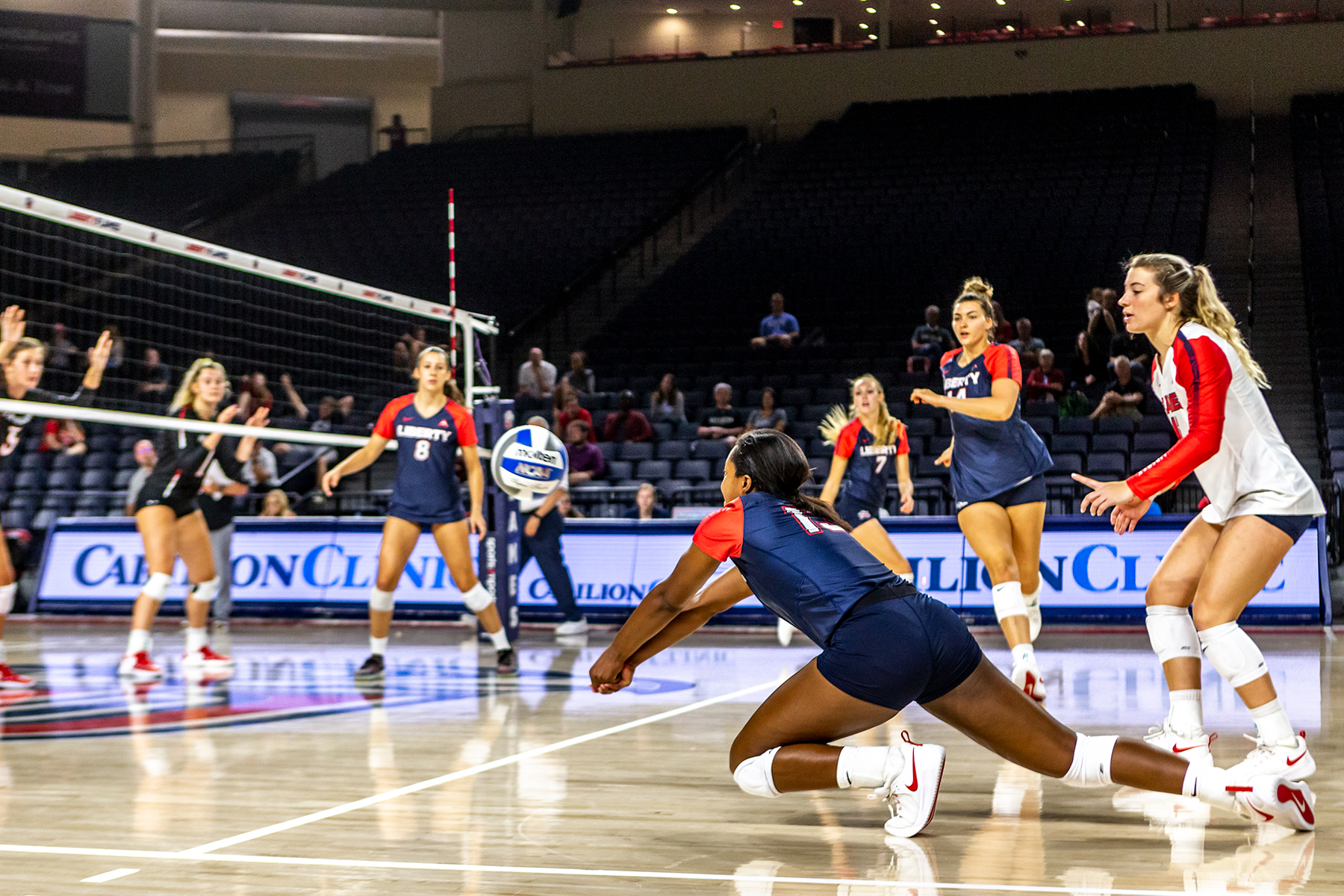 Lady Flames volleyball sets sights on ASUN championship tournament