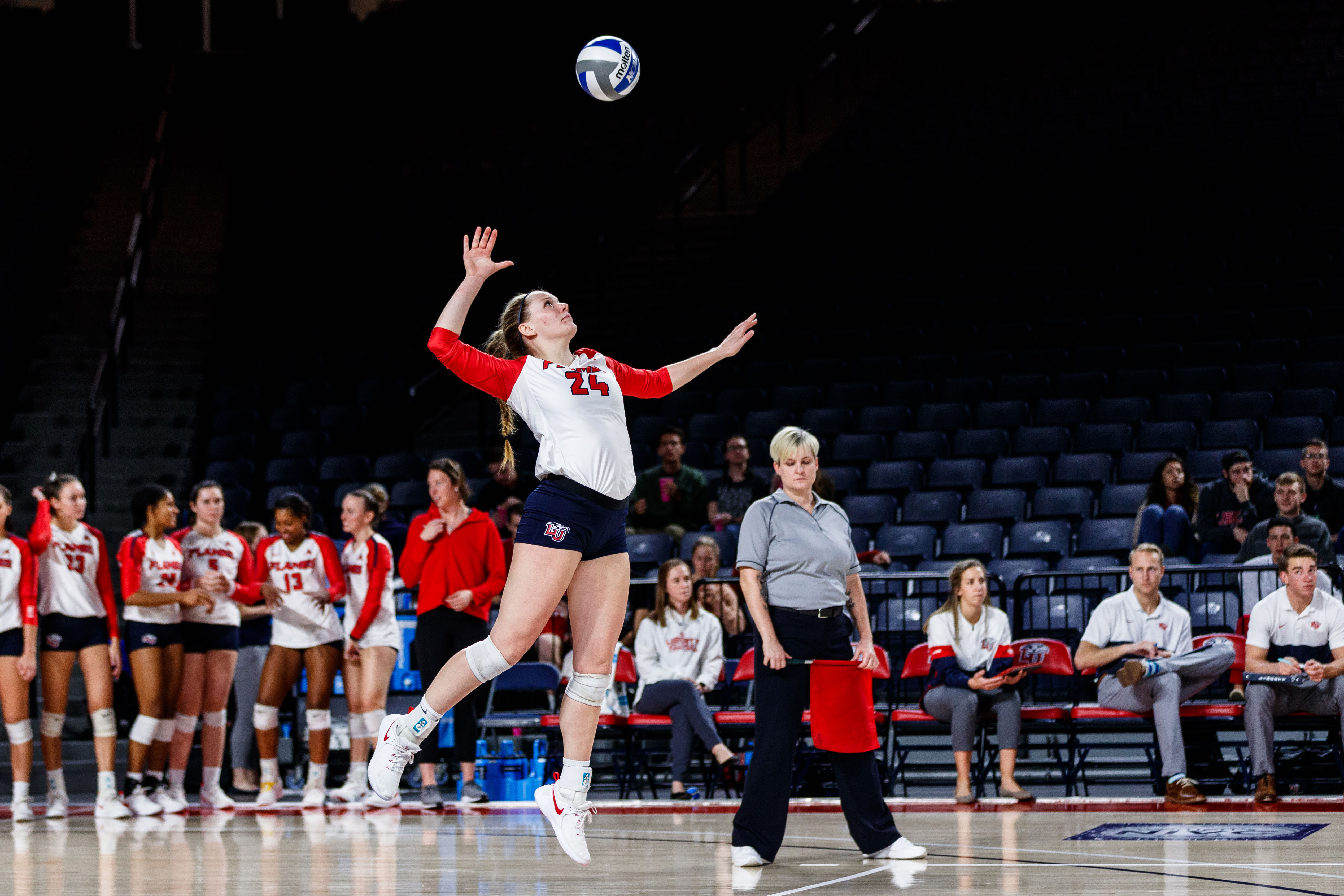 Liberty Women's Volleyball Not Giving Up Despite Cancelled Season The