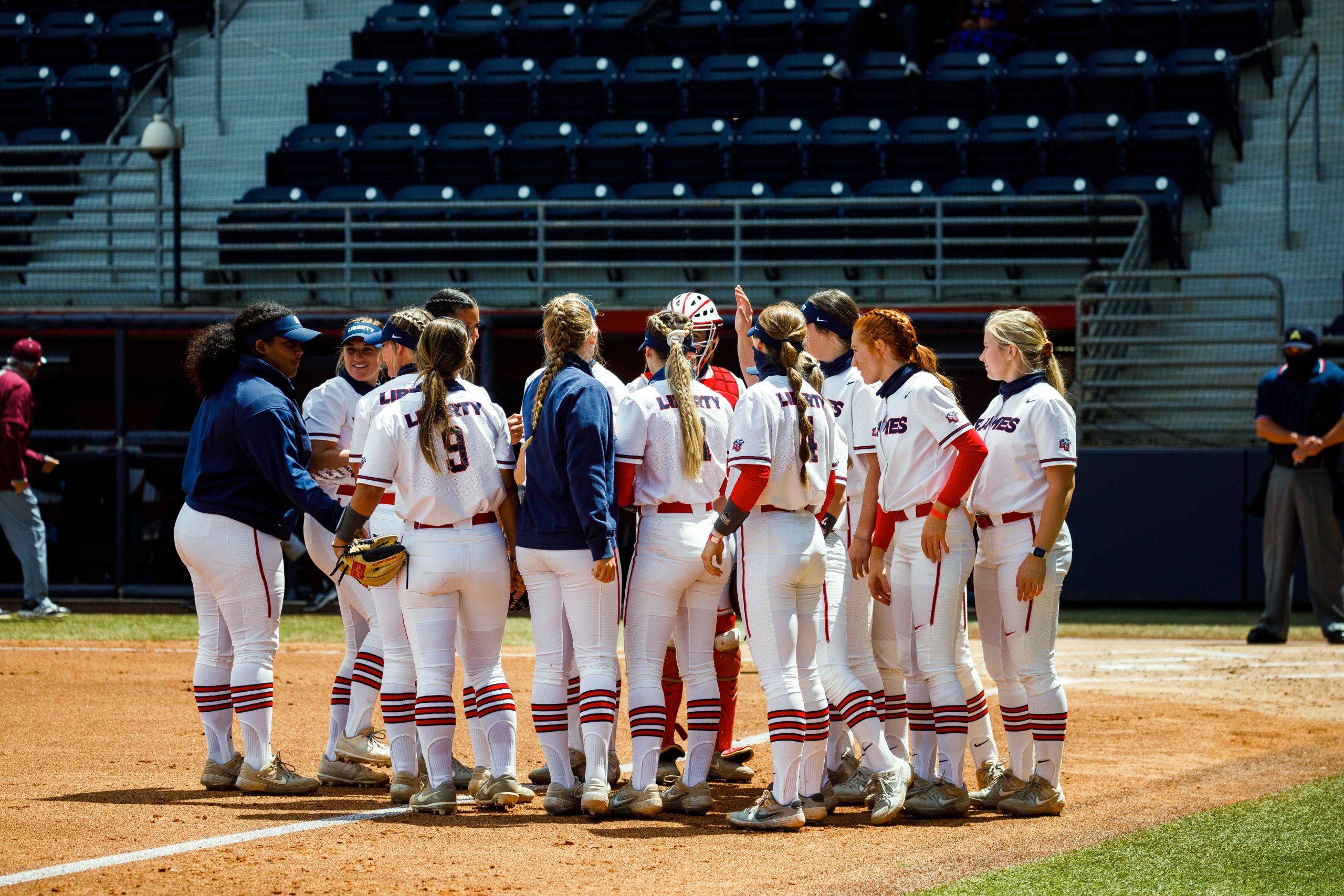 Liberty Softball Comes From Behind To Defeat No. 18 Virginia Tech In