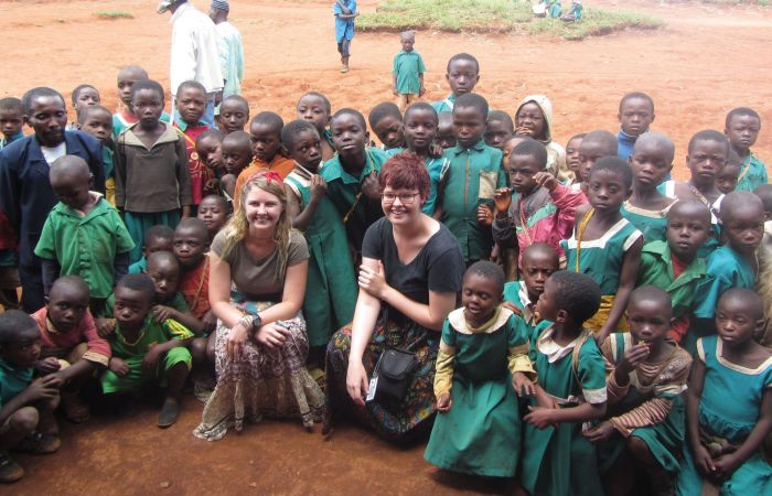 Liberty students serve in Cameroon.