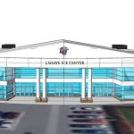 A rendering of the LaHaye Ice Center expansion.