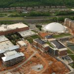 Construction on Liberty's master plan continues at the heart of campus.