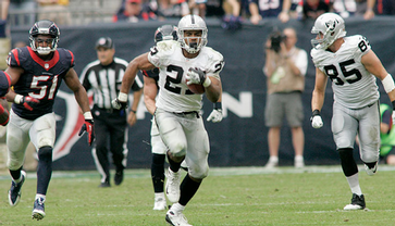 Raiders Running Back 2013 Rashad Jennings #27