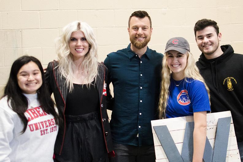 Power couple Ben and Julianna Zobrist coach students in courage