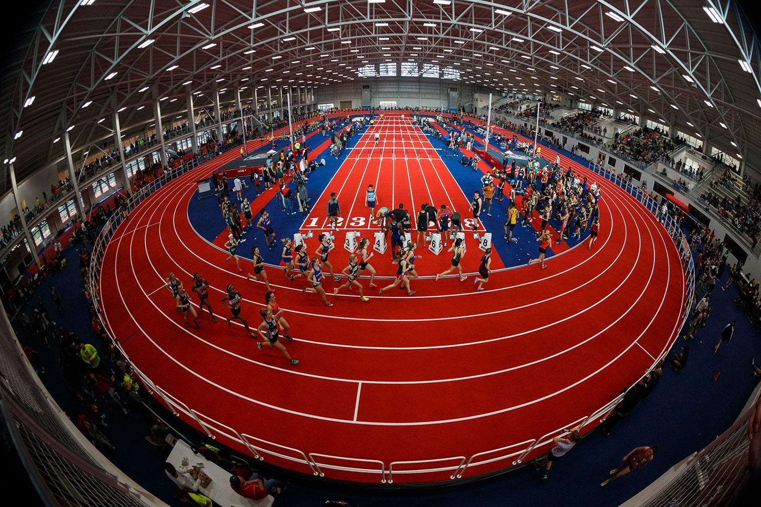 UPDATE Two records set during first Liberty Indoor Track Complex meet