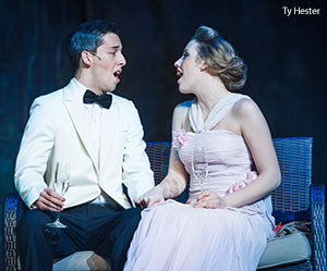 Theatre students perform at Liberty University's Tower Theater.