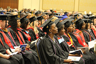 Military graduates, including nearly 30 from Liberty University, are celebrated at Fort Bragg.