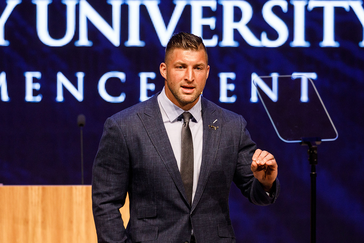 tim tebow speaking cost