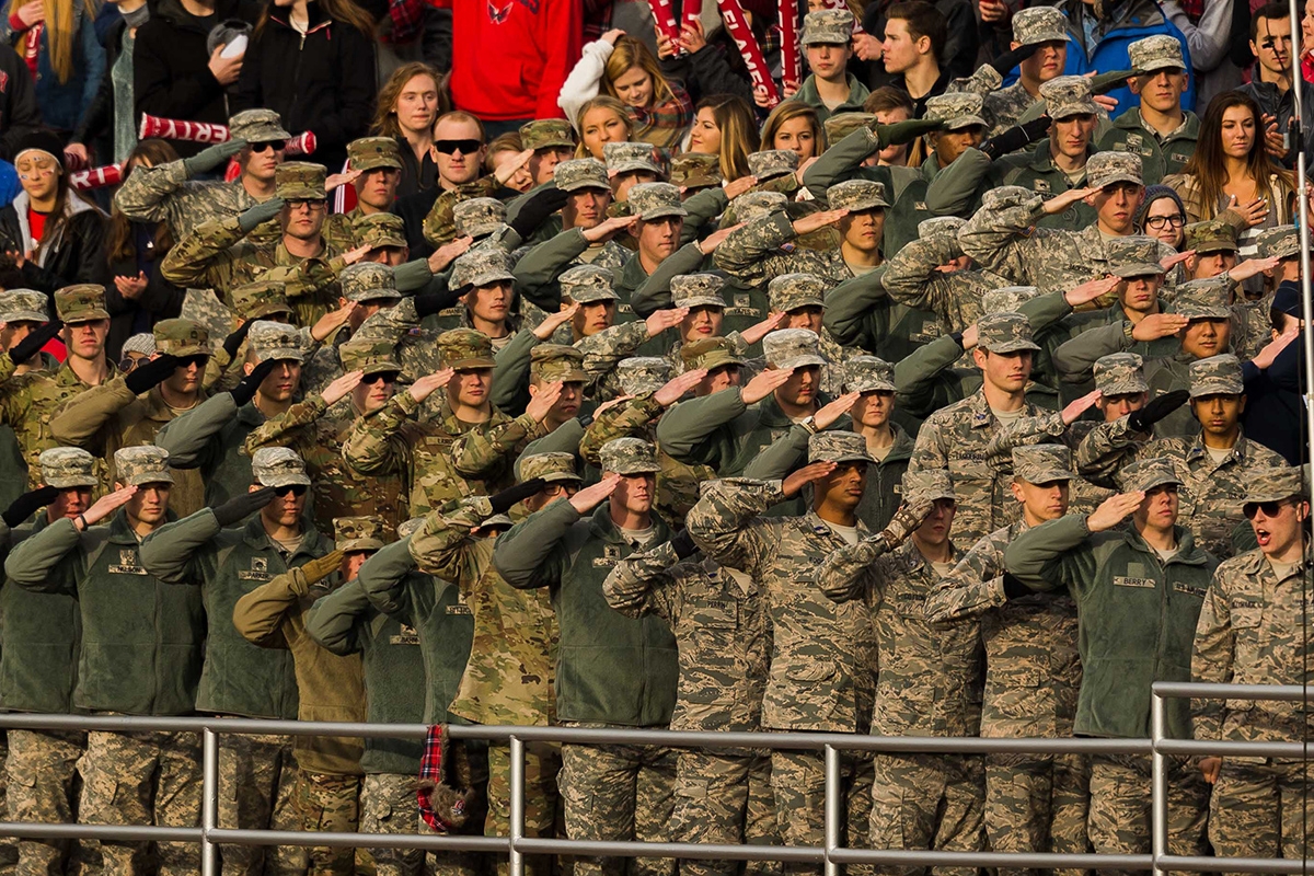 Salute To Service Month Honors Military