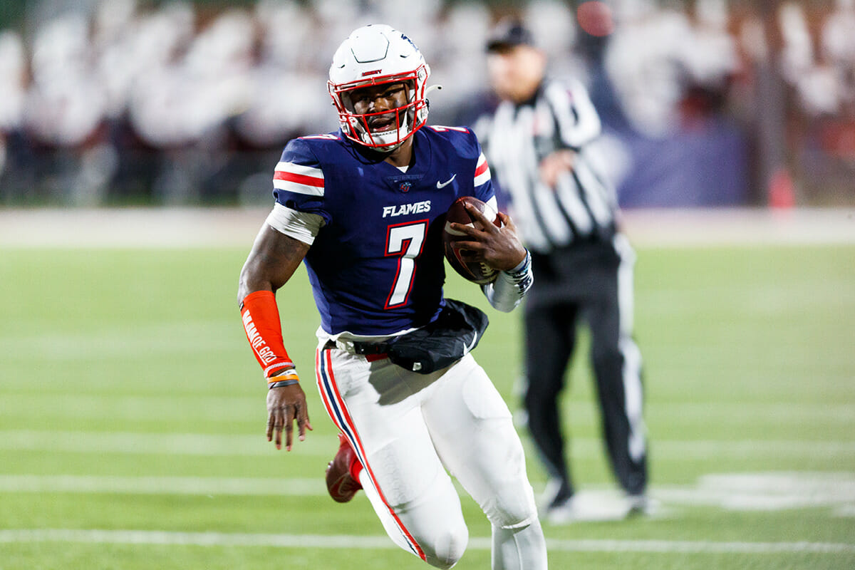 Flames quarterback Malik Willis selected by Titans in 3rd round of 2022