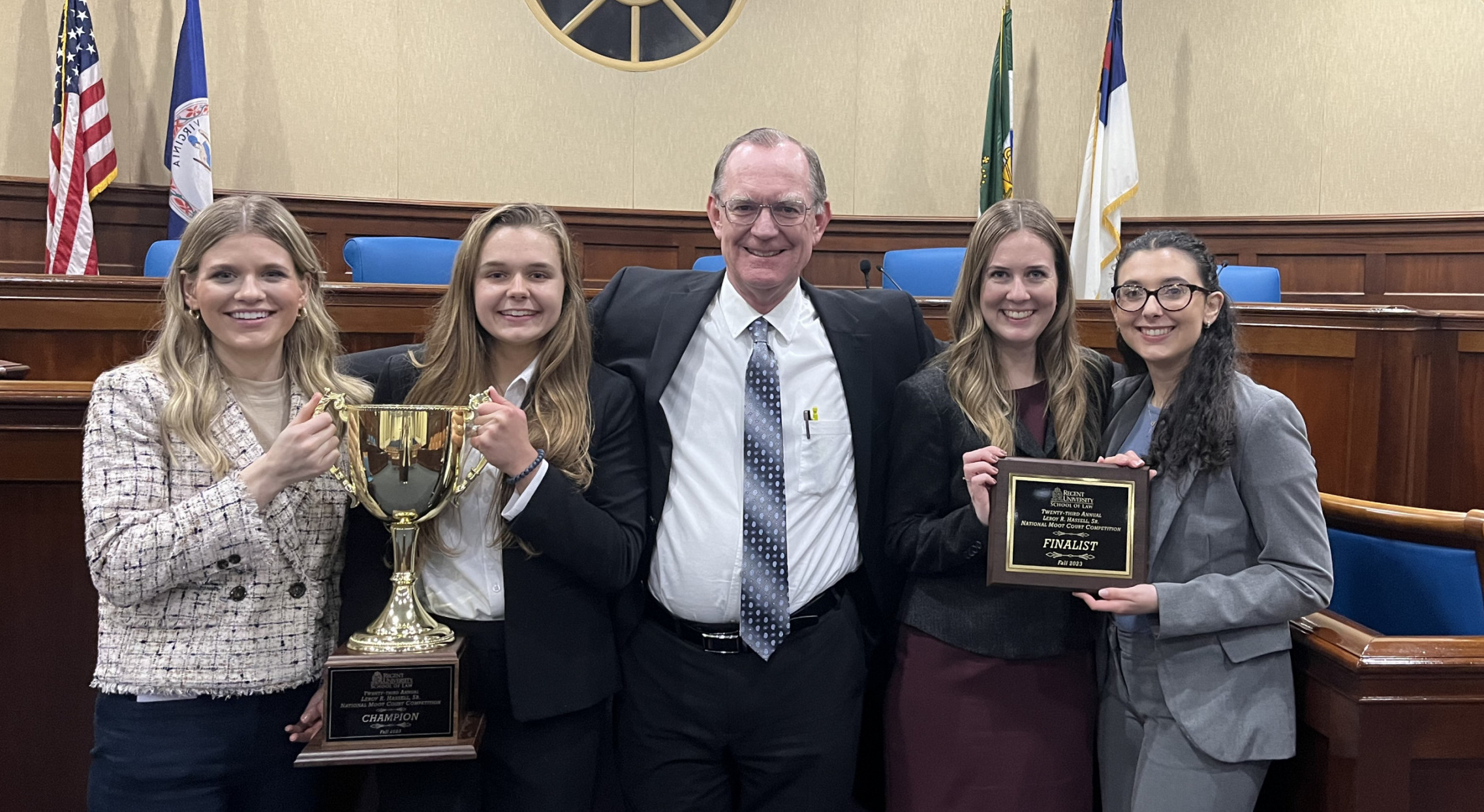 Liberty Law Moot Court team sweeps first and second at national